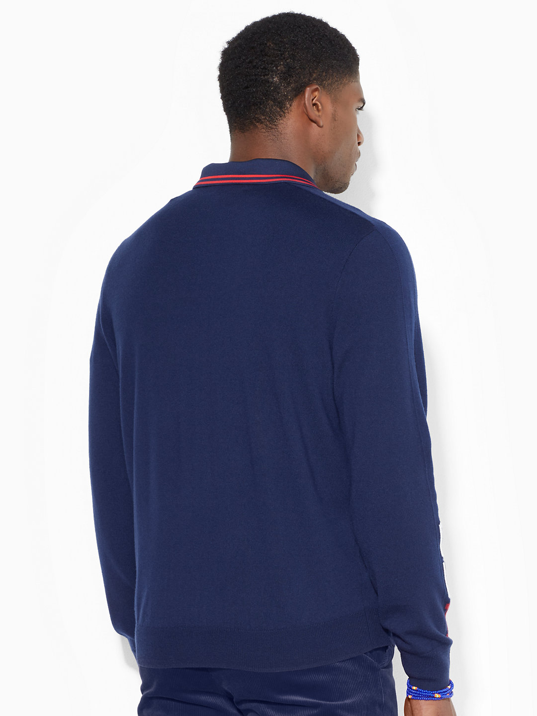 Polo Ralph Lauren Ryder Cup Flag Wool Sweater in Navy (Blue) for Men - Lyst