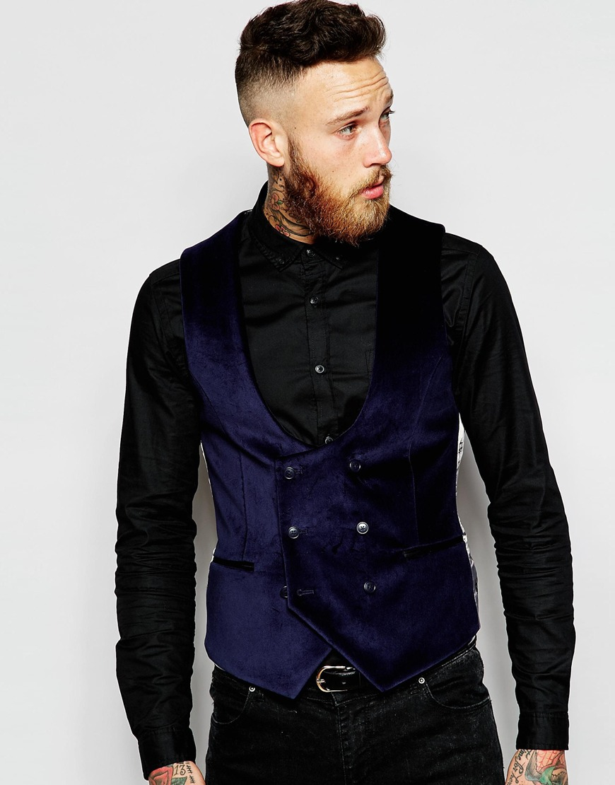 Velvet waistcoat Clearance