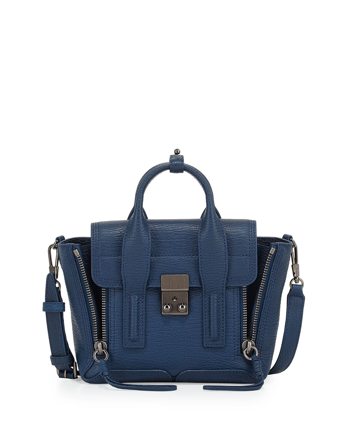 3.1 Phillip Lim Pashli Mini Satchel Bag in Blue | Lyst
