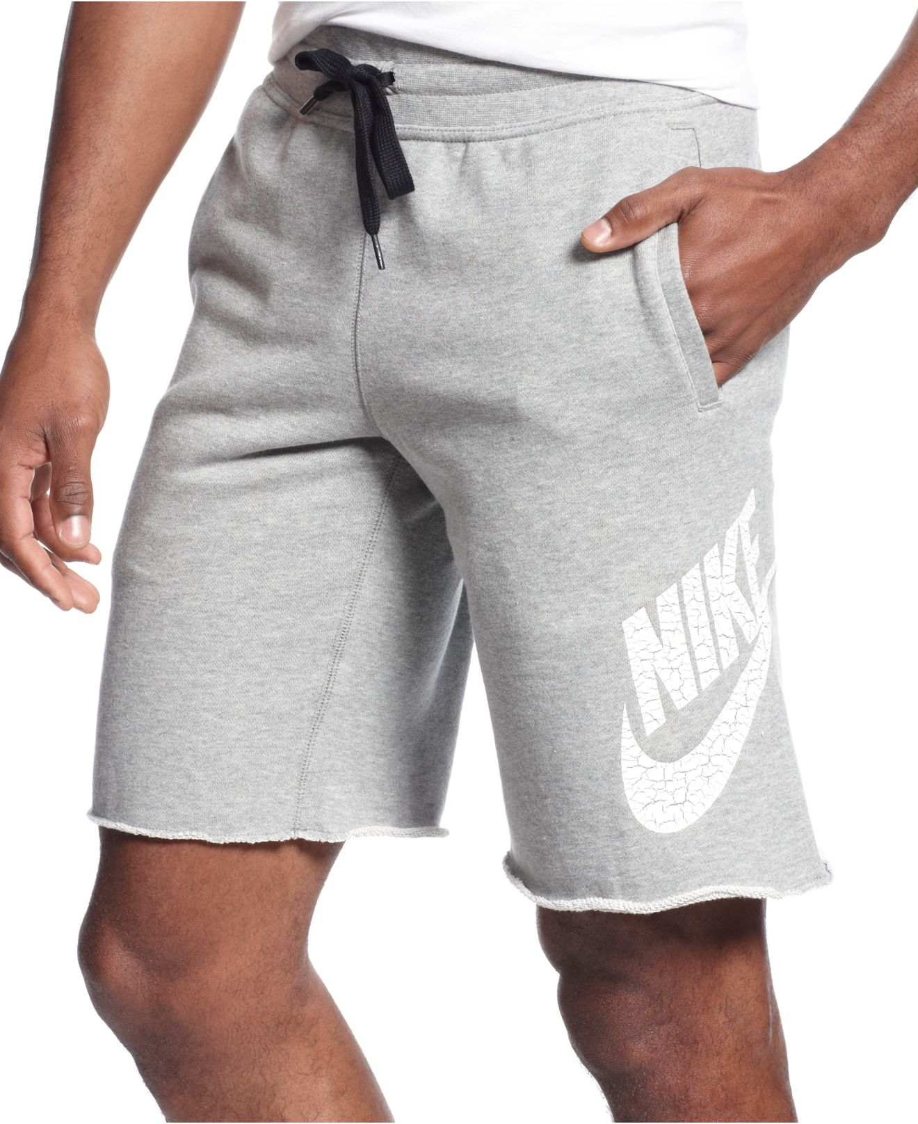 Nike Aw77 Shorts Gray Men |