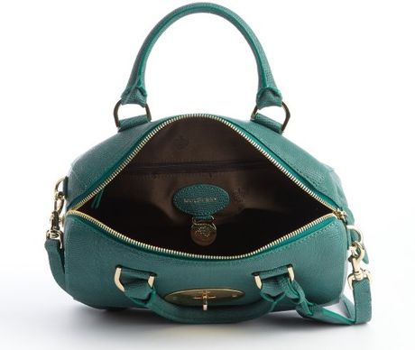 Mulberry Emerald Lizard Embossed Del Rey Leather Bag in Green (emerald ...