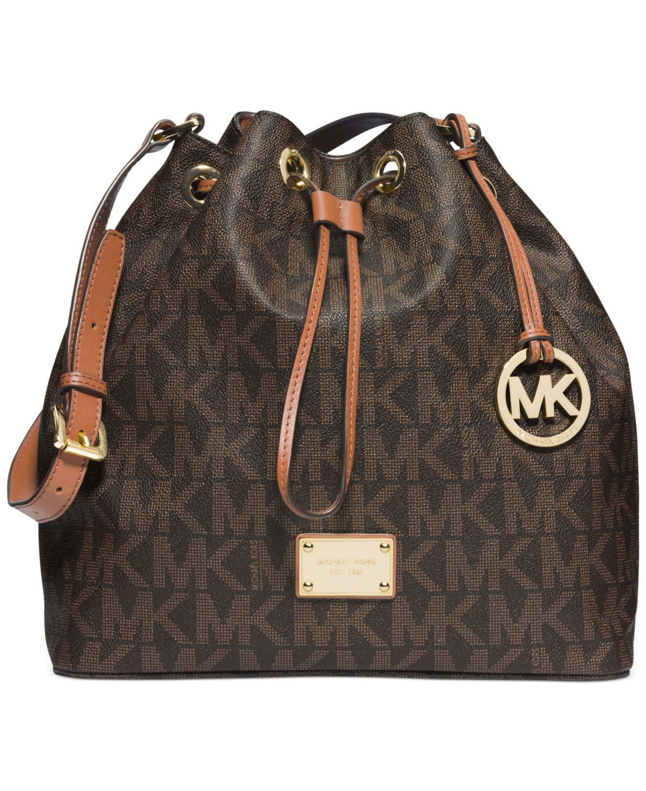 michael kors drawstring purses