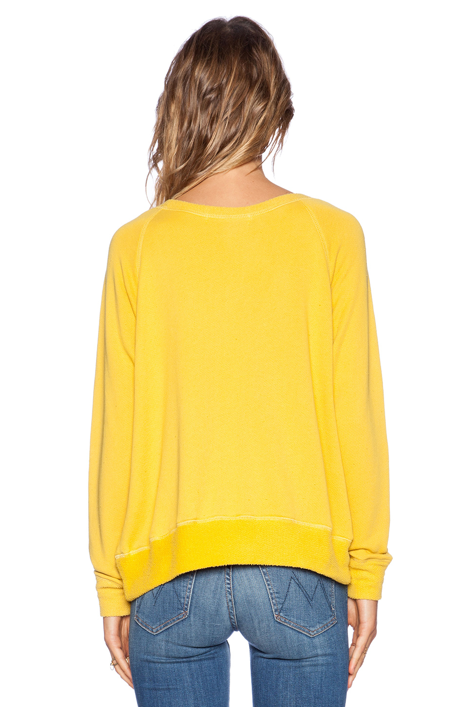 Lyst Daydreamer Mustard Sweatshirt in Yellow