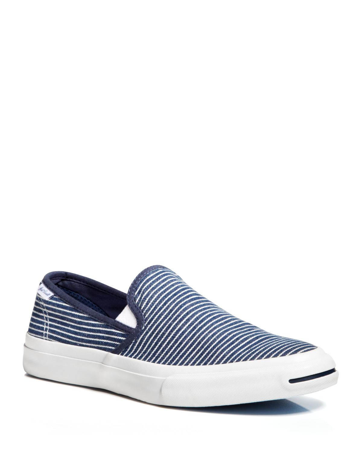 blue slip on converse