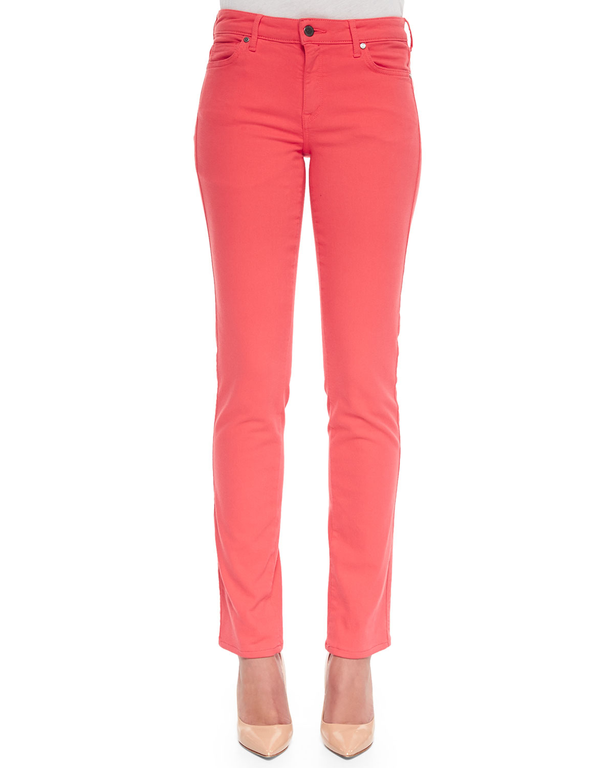 Lyst Cj By Cookie Johnson Faith Straightleg Denim Jeans in Pink