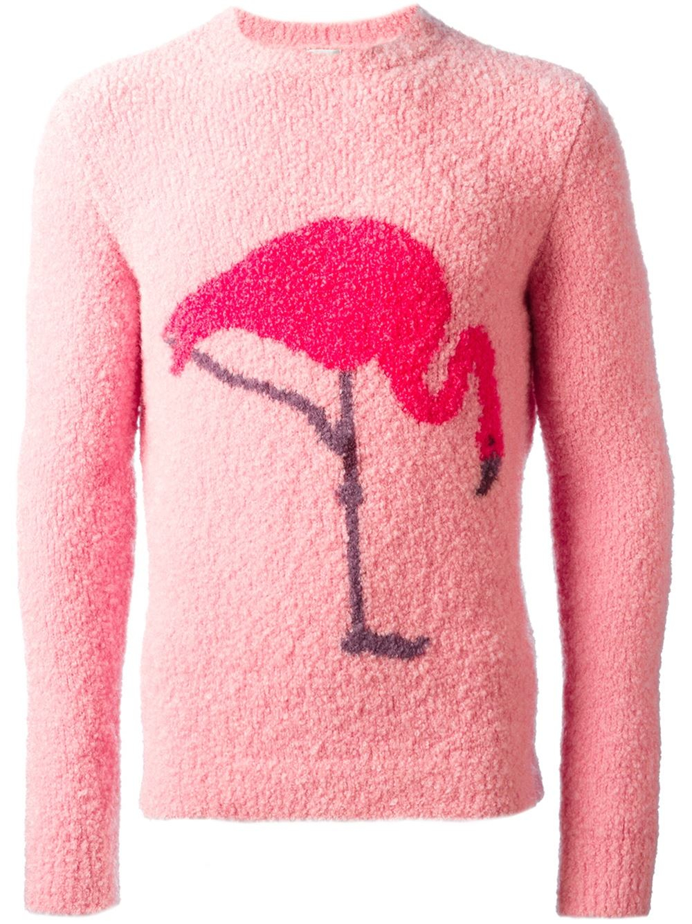 pink flamingo sweater
