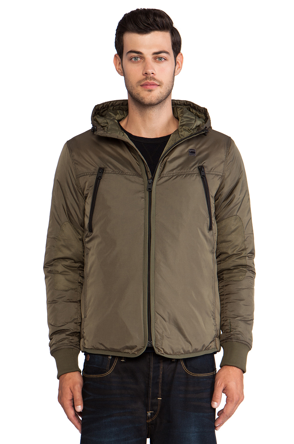 setscale hooded overshirt
