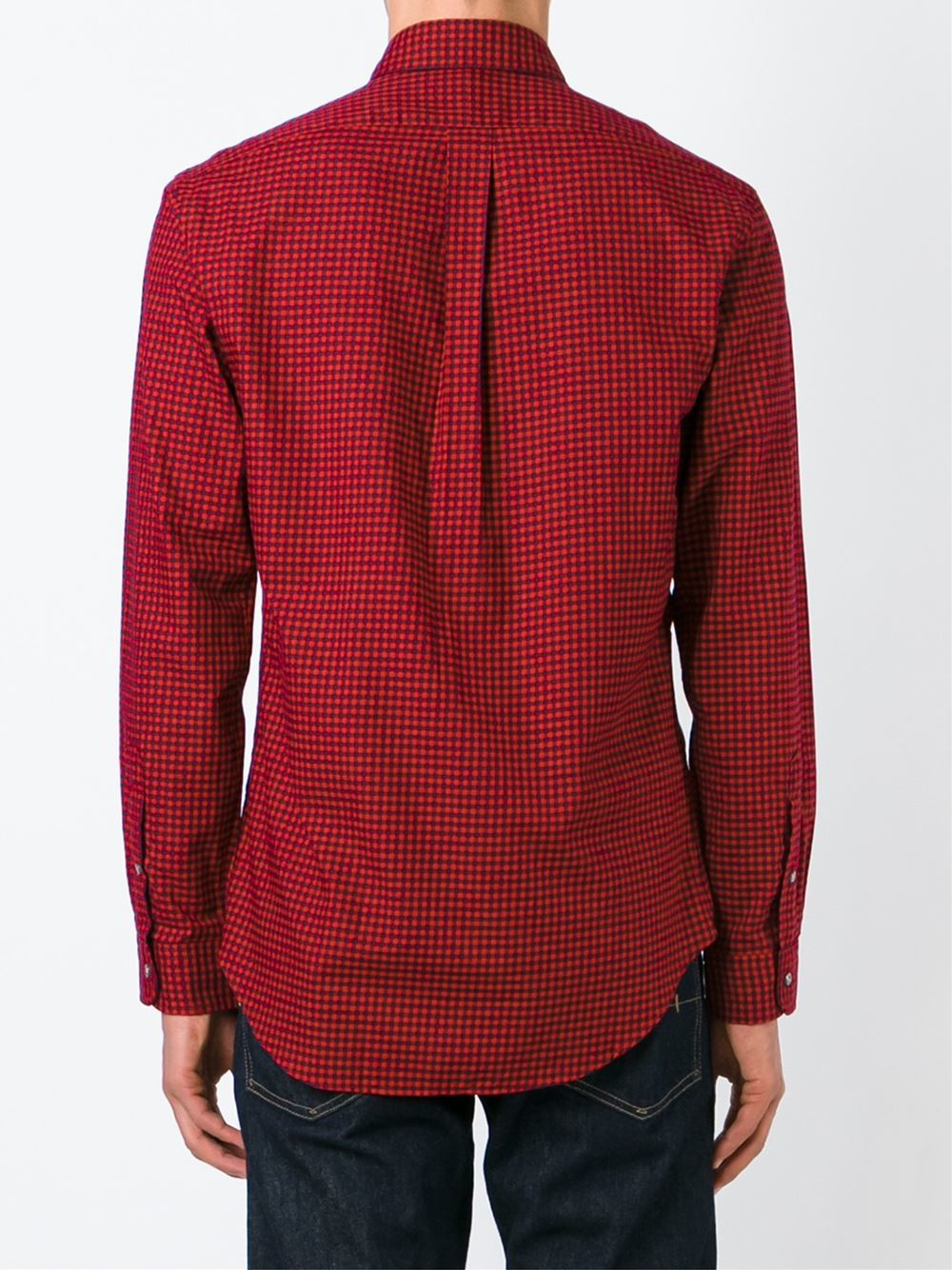 Polo Ralph Lauren Checked Shirt in Red for Men - Lyst