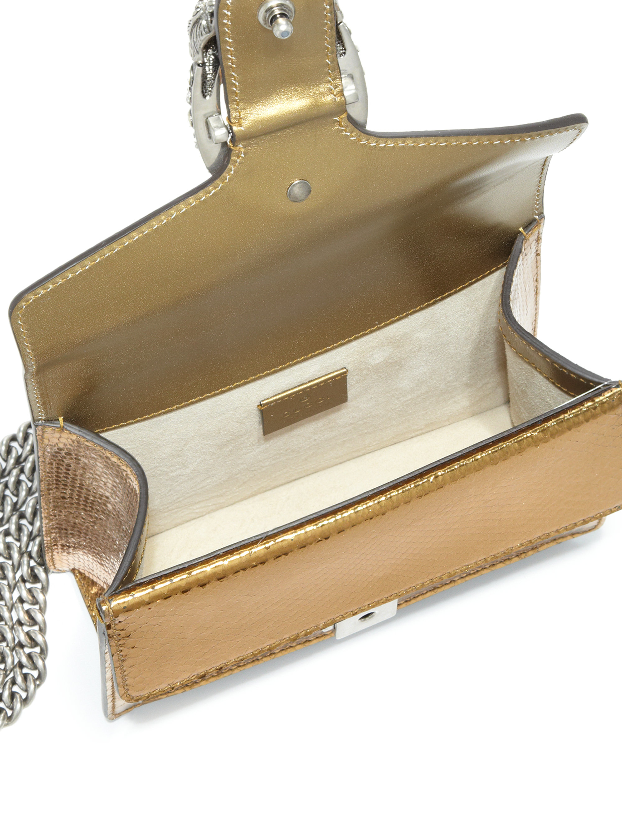 Gucci Dionysus Python Mini Shoulder Bag 
