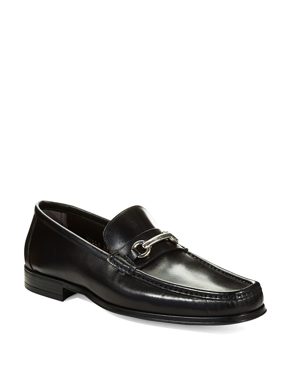 Bruno Magli Millo Loafer Style Dress Shoes in Black for Men | Lyst