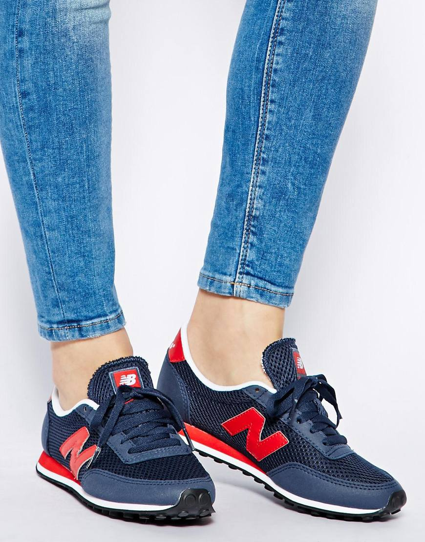 new balance 410 navy and red