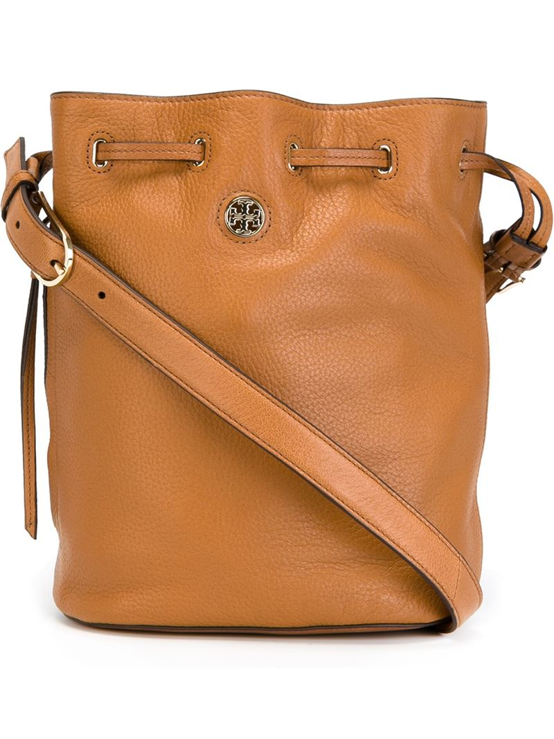 bucket tory burch purse