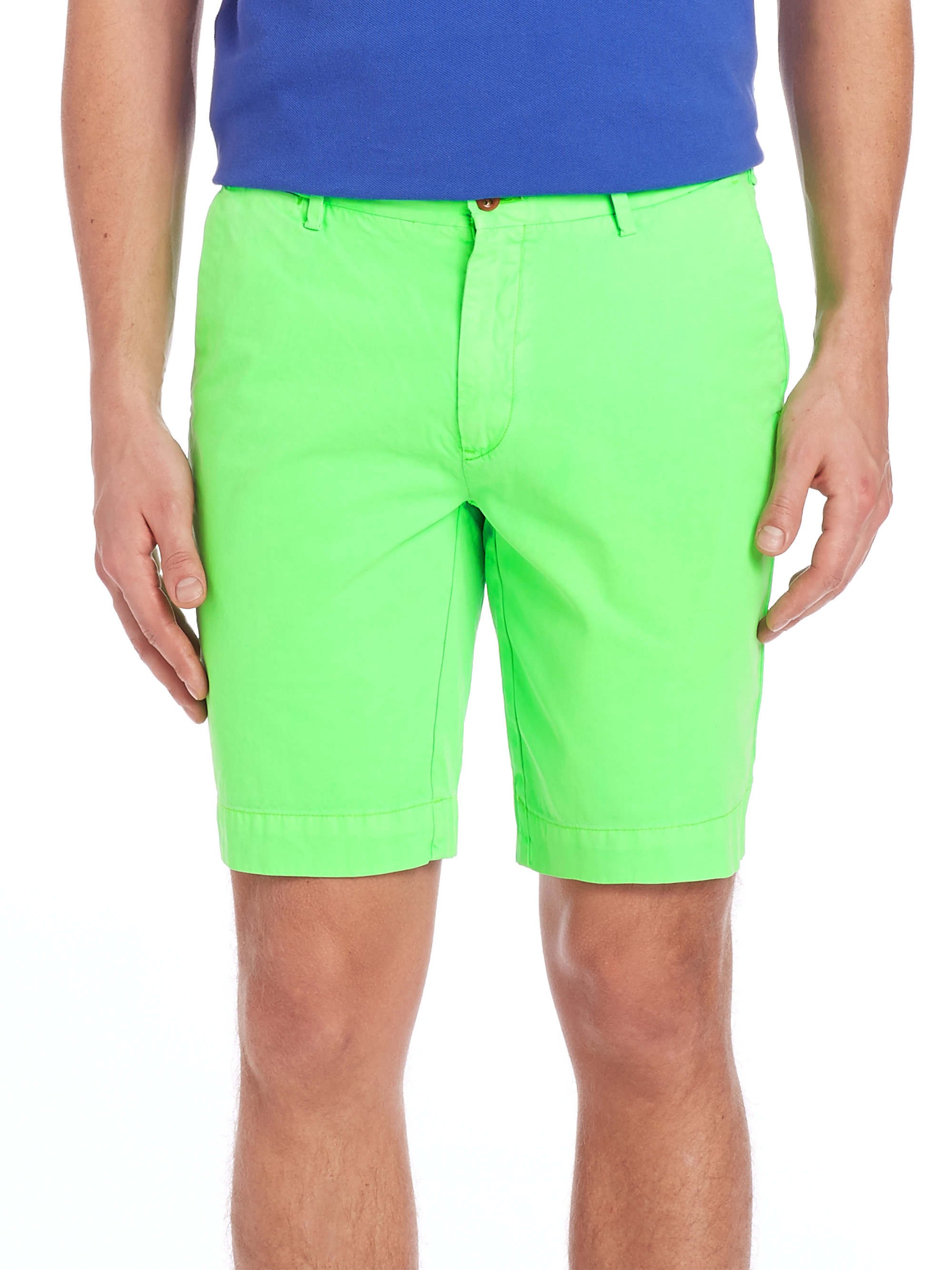 Lyst Polo ralph lauren Newport Shorts in Green for Men