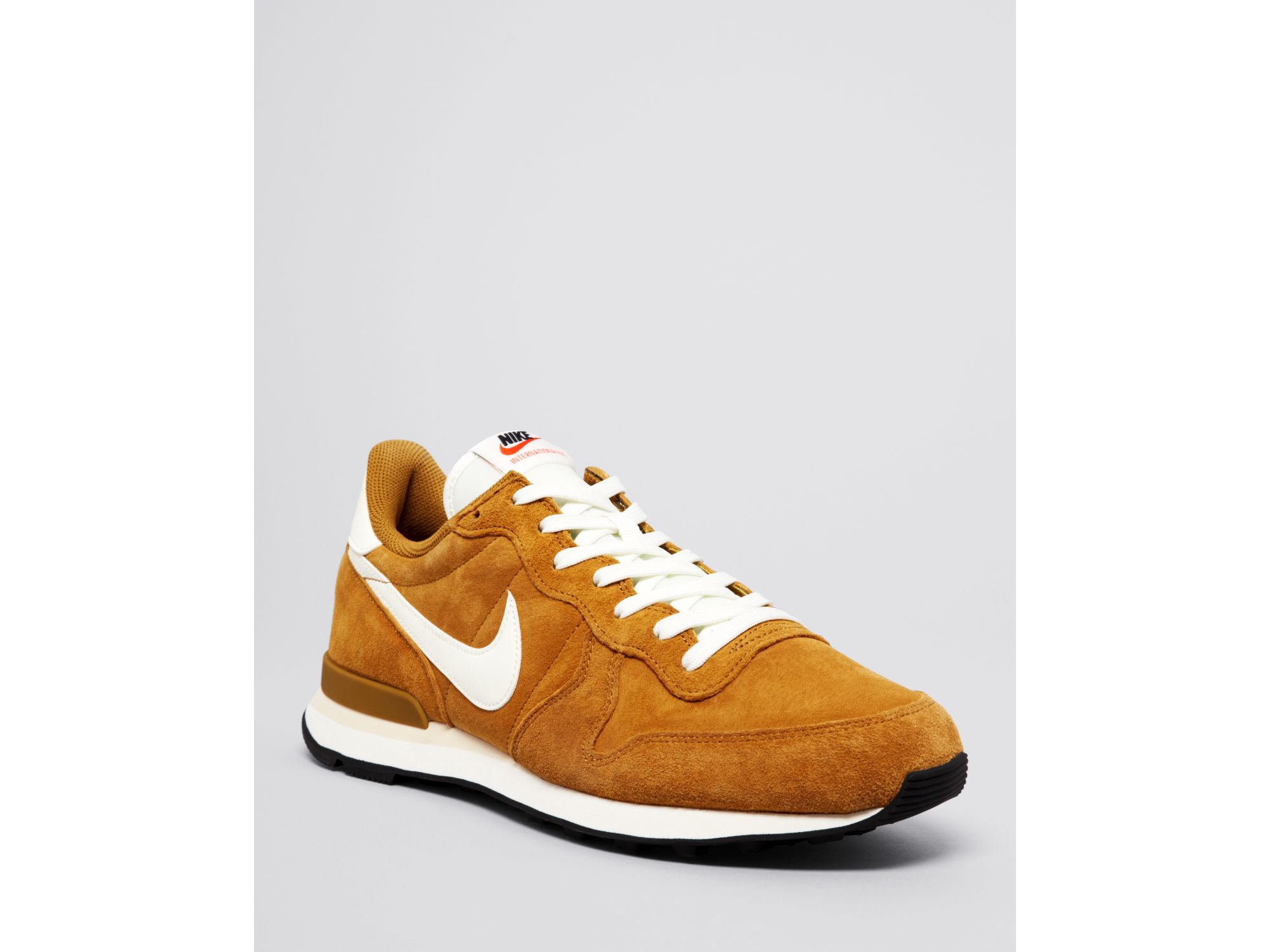 orange red sneakers