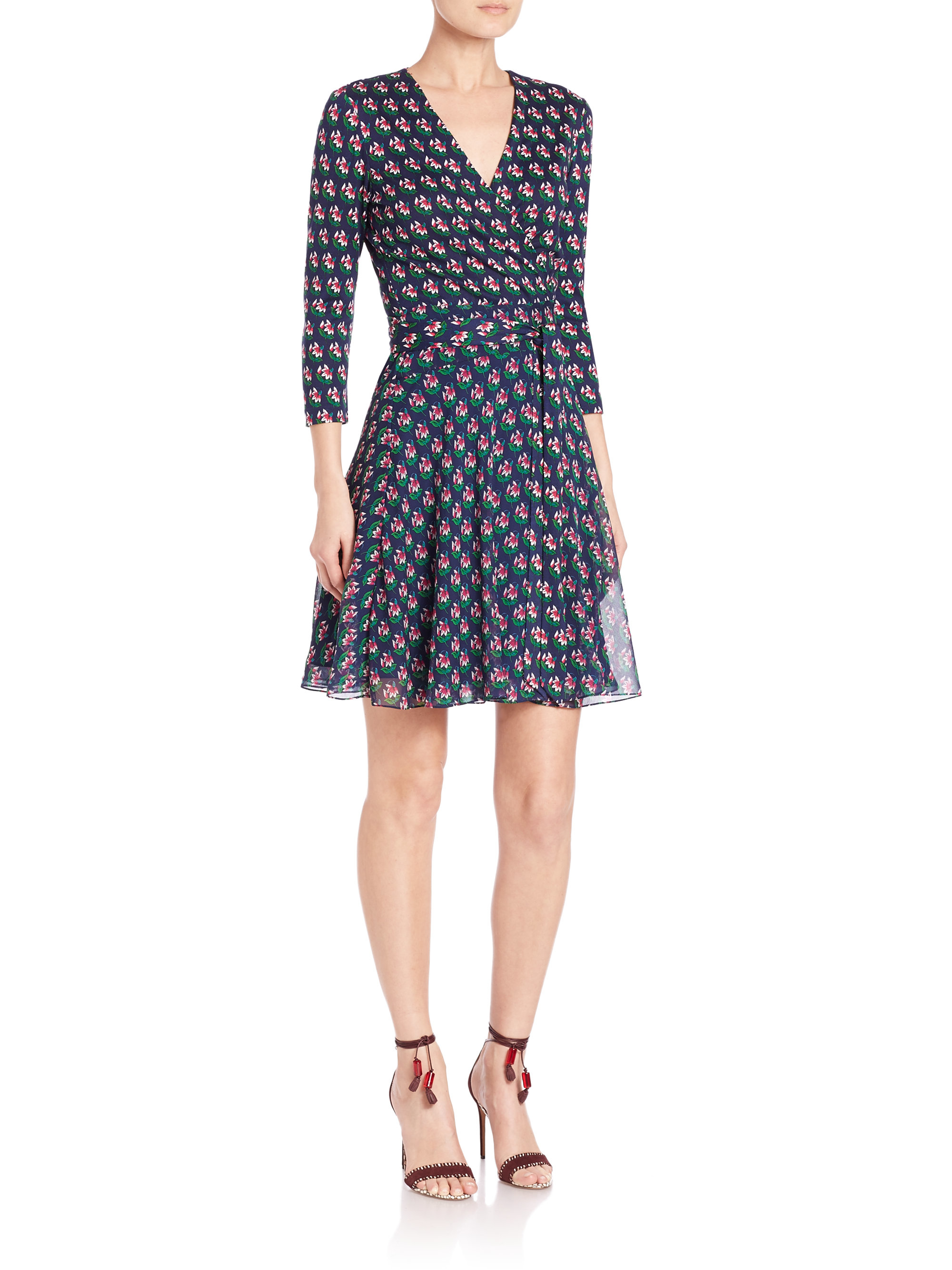 irina wrap dress