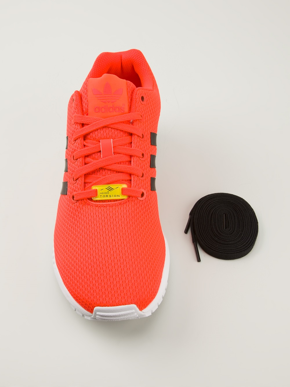 adidas Zx Flux Trainers in Orange for Men | Lyst
