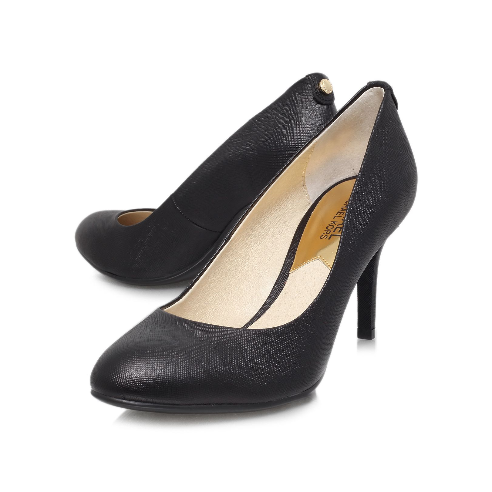  Michael  kors  Mk Flex High Heel  Court Shoes  in Black Lyst