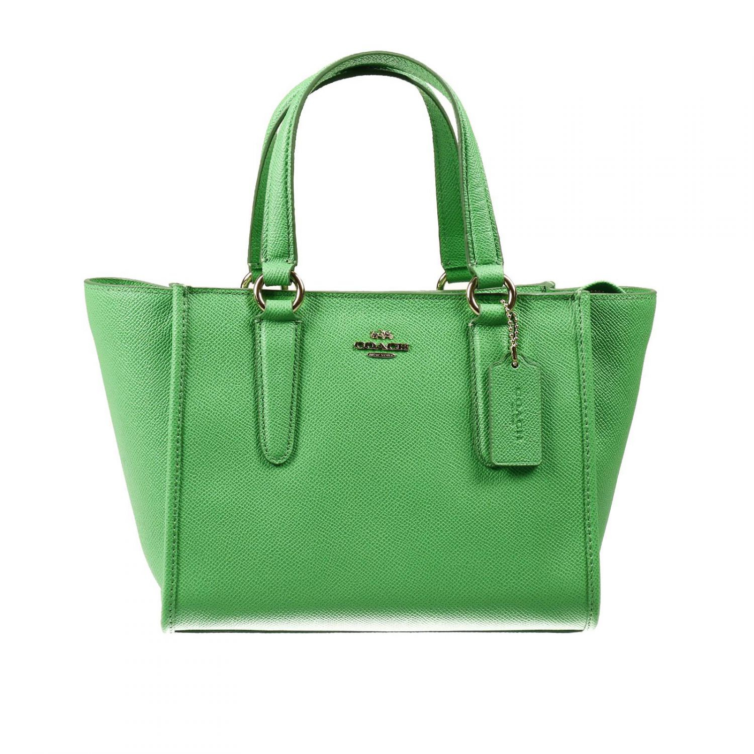 COACH Handbag Bag Mini Crossbe Carryall Shopping Leather in Green