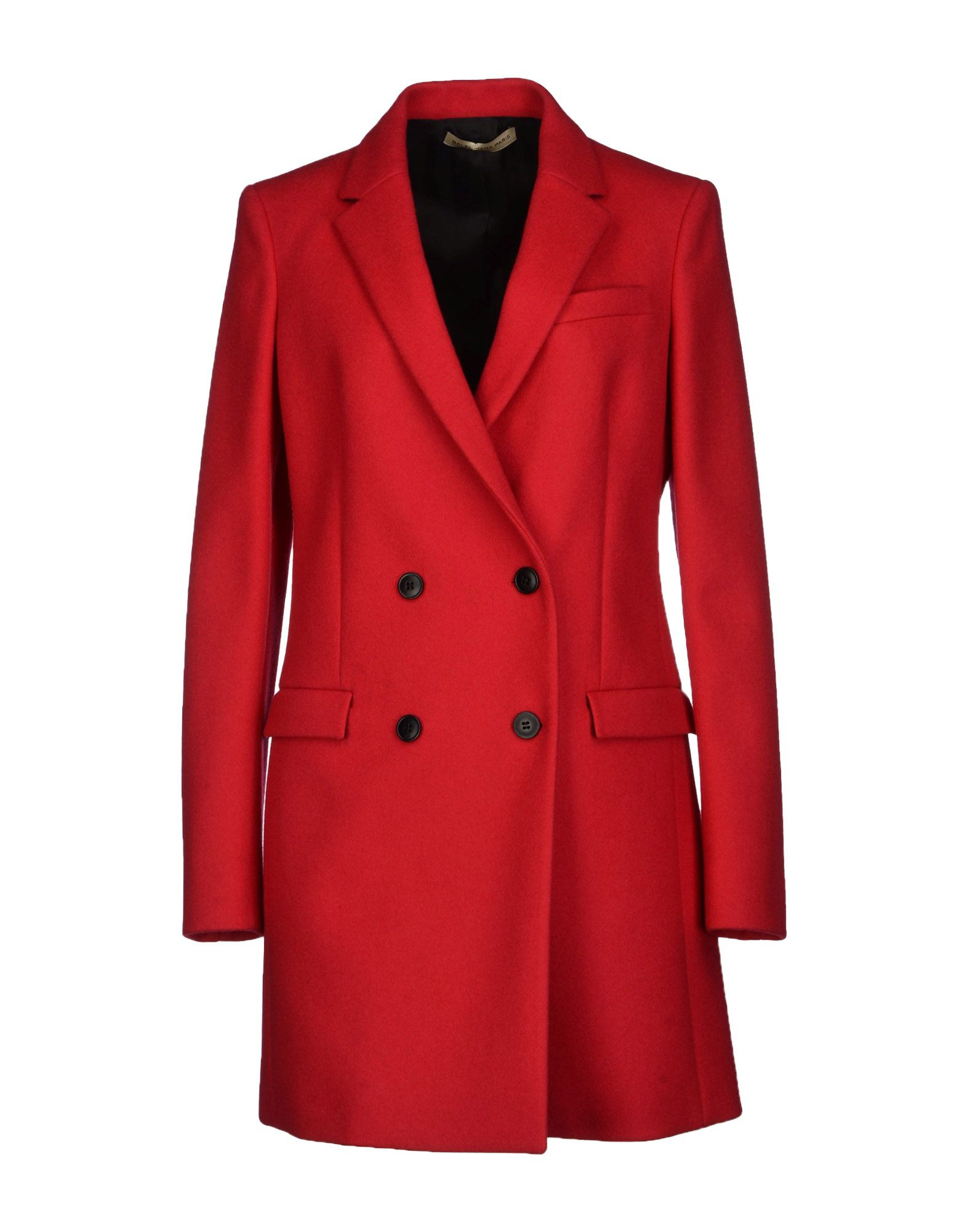Balenciaga Coat in Red | Lyst