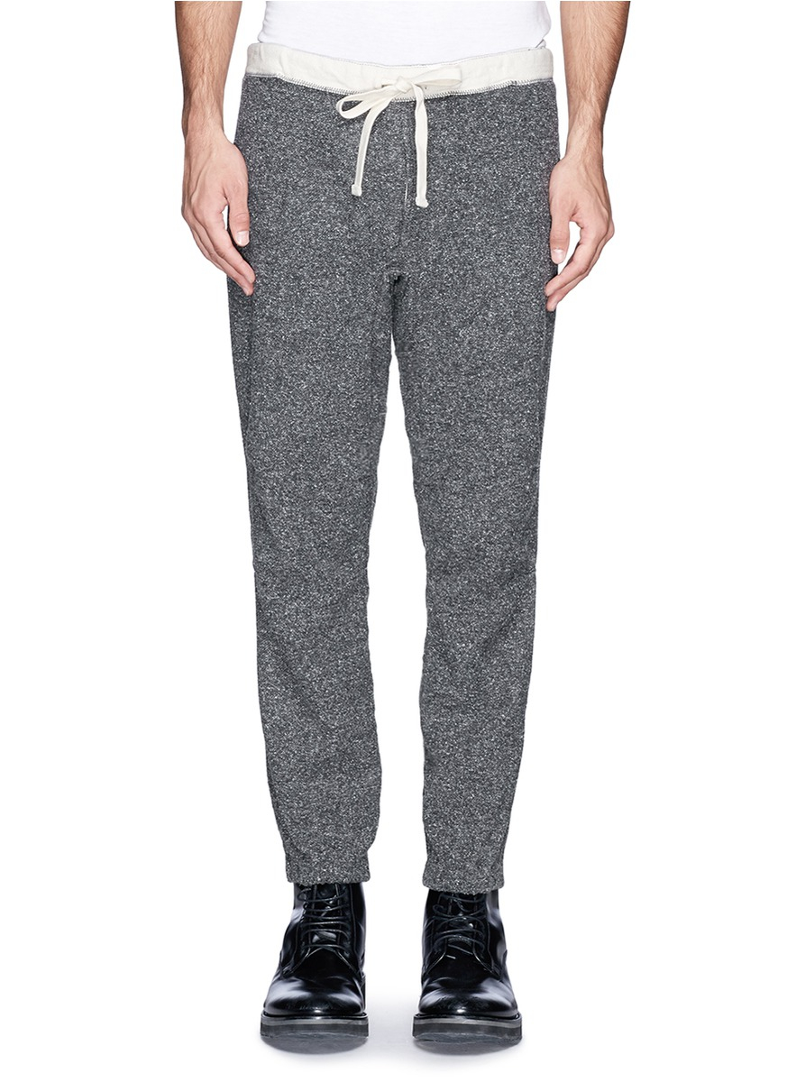 tapered leg sweatpants