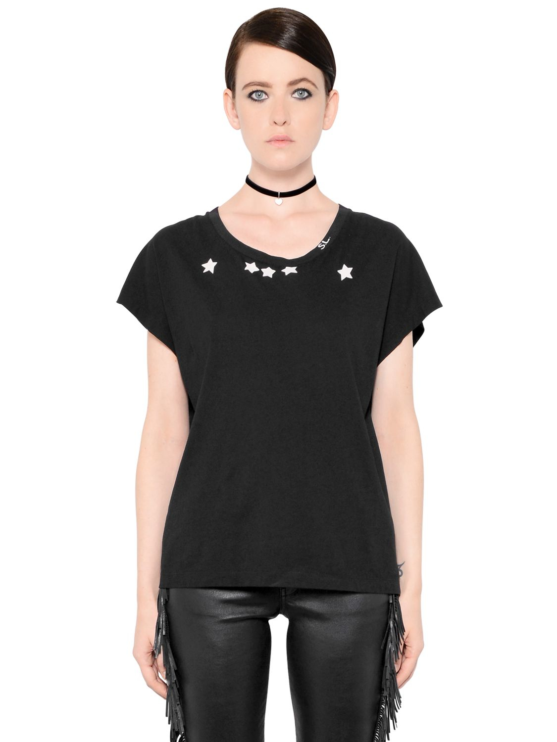 saint laurent star t shirt