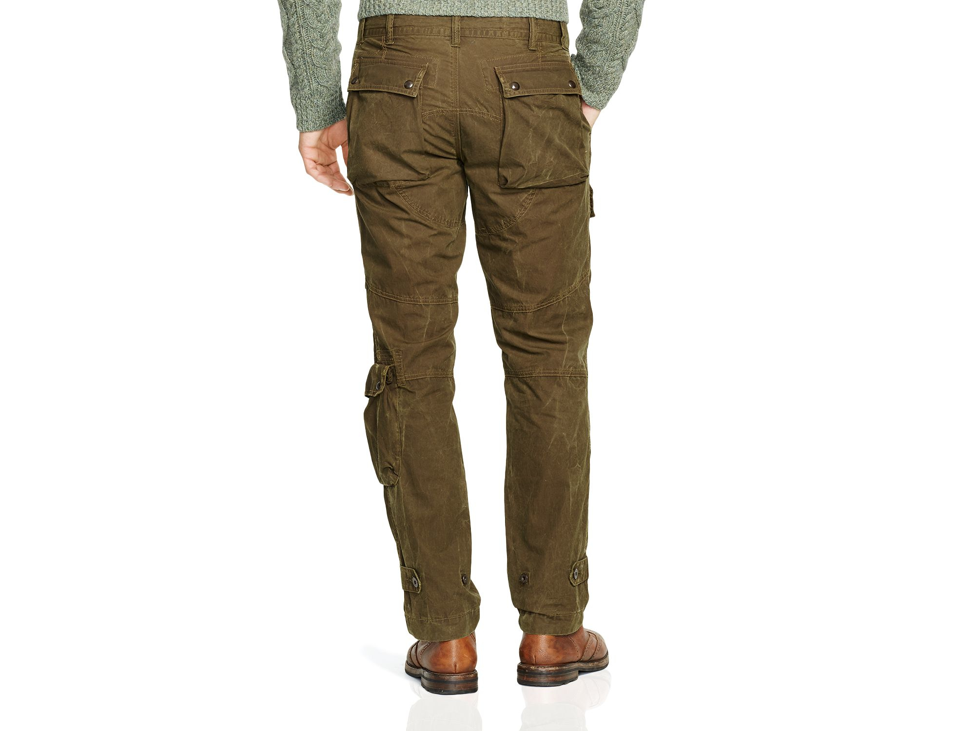 waxed cargo pants