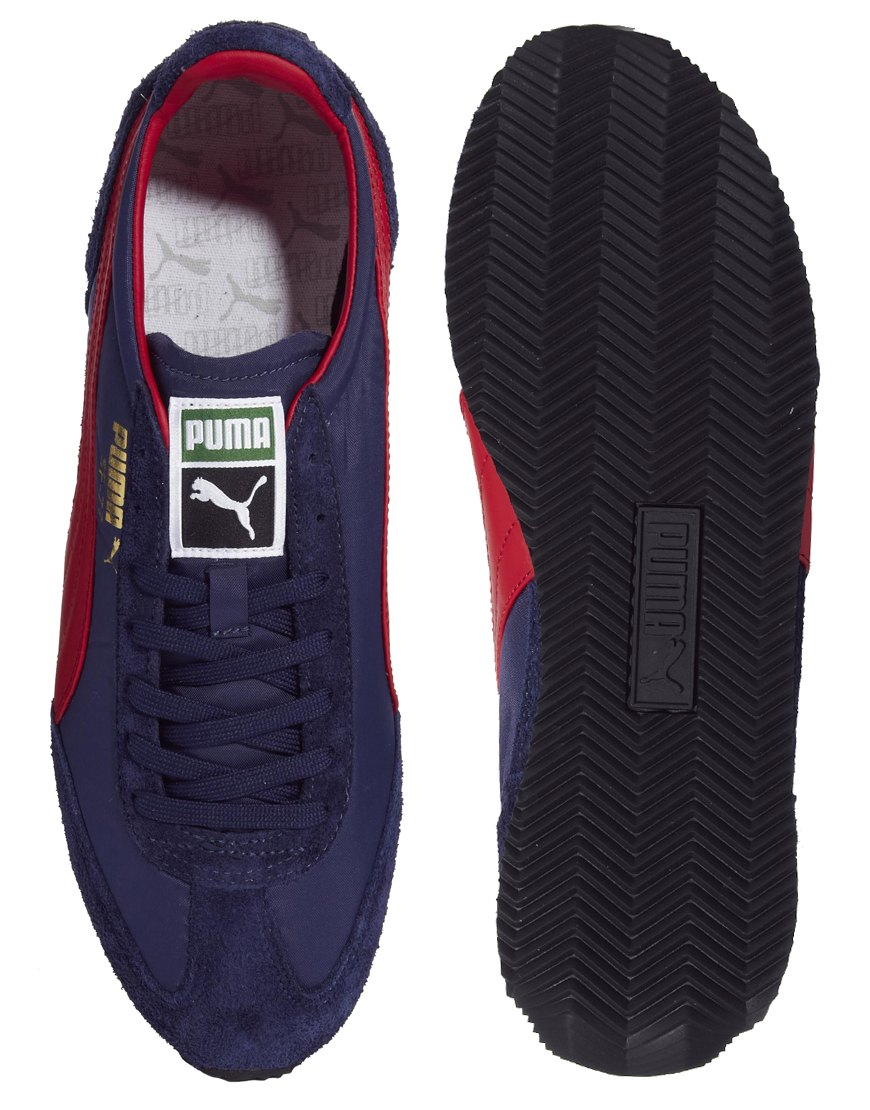 Lyst - Puma Sf77 Trainers in Blue for Men