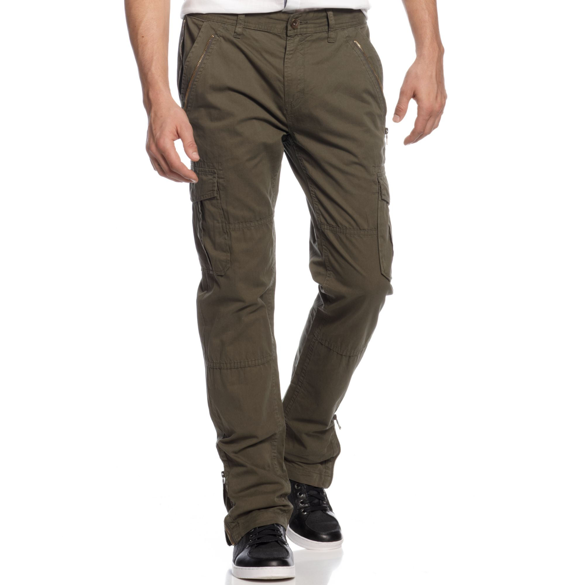 Guess Iconic Twill Cargo Pants in for Lyst