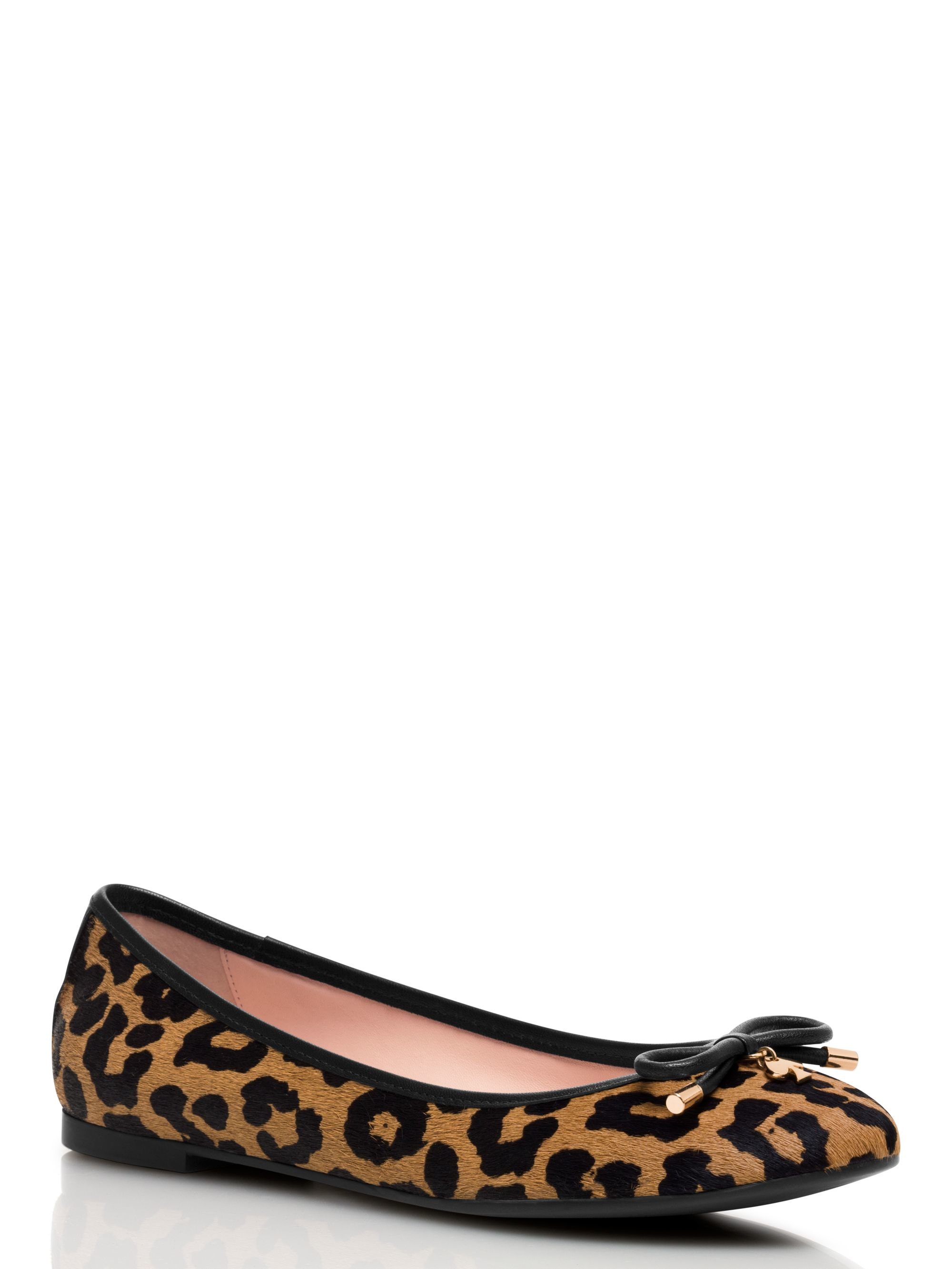 kate spade leopard flats