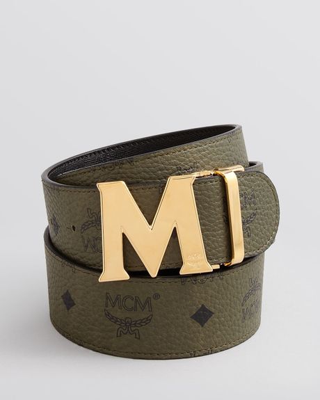 Mcm Belt - Visetos M Reversible in Black for Men (Rosin Viestos) | Lyst