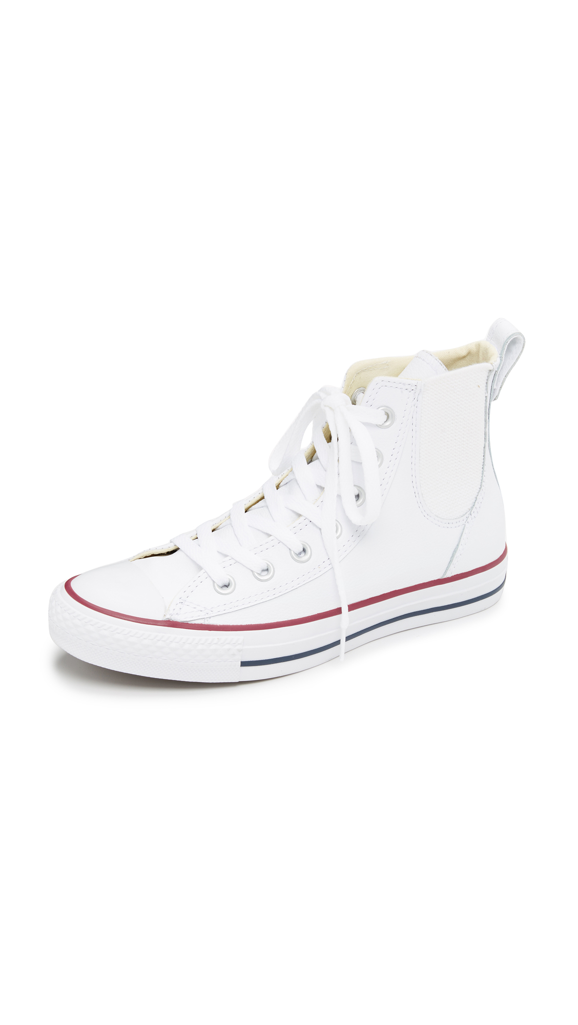 Converse Chuck Taylor All Star Chelsea Sneakers - Cream/white in Natural |  Lyst