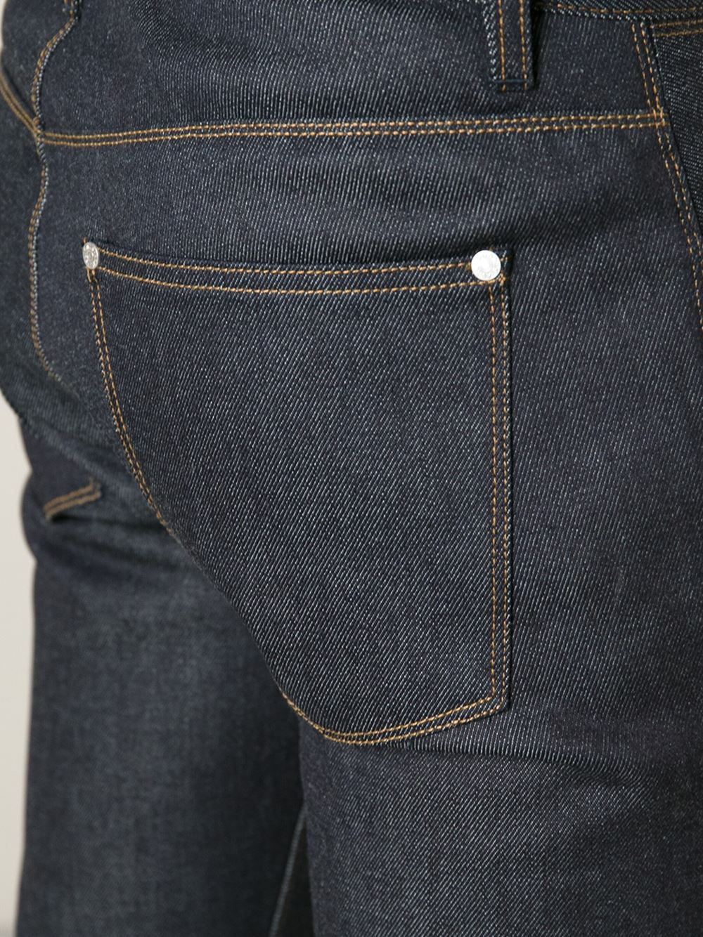 Acne Studios 'Max Raw' Jeans in Brown 