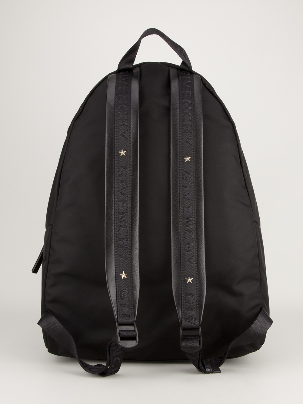 target black backpack purse