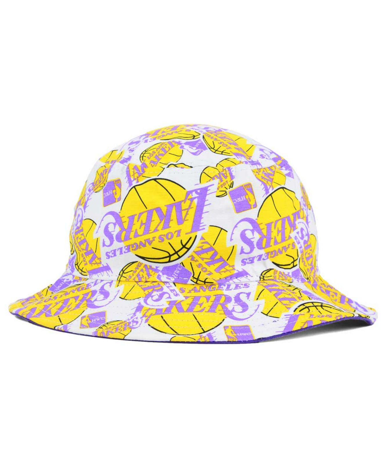 lakers bucket hat