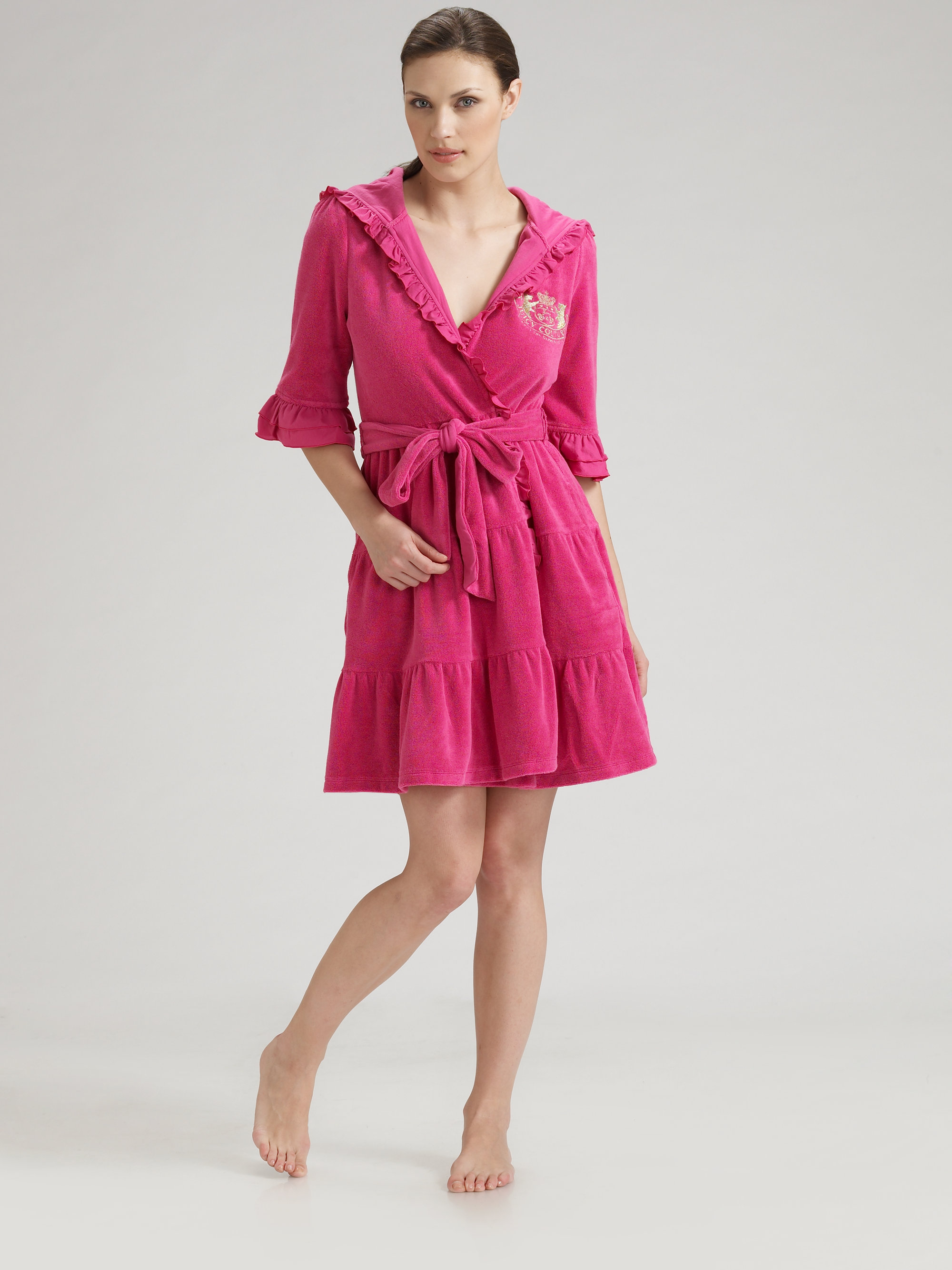 juicy couture dressing gown