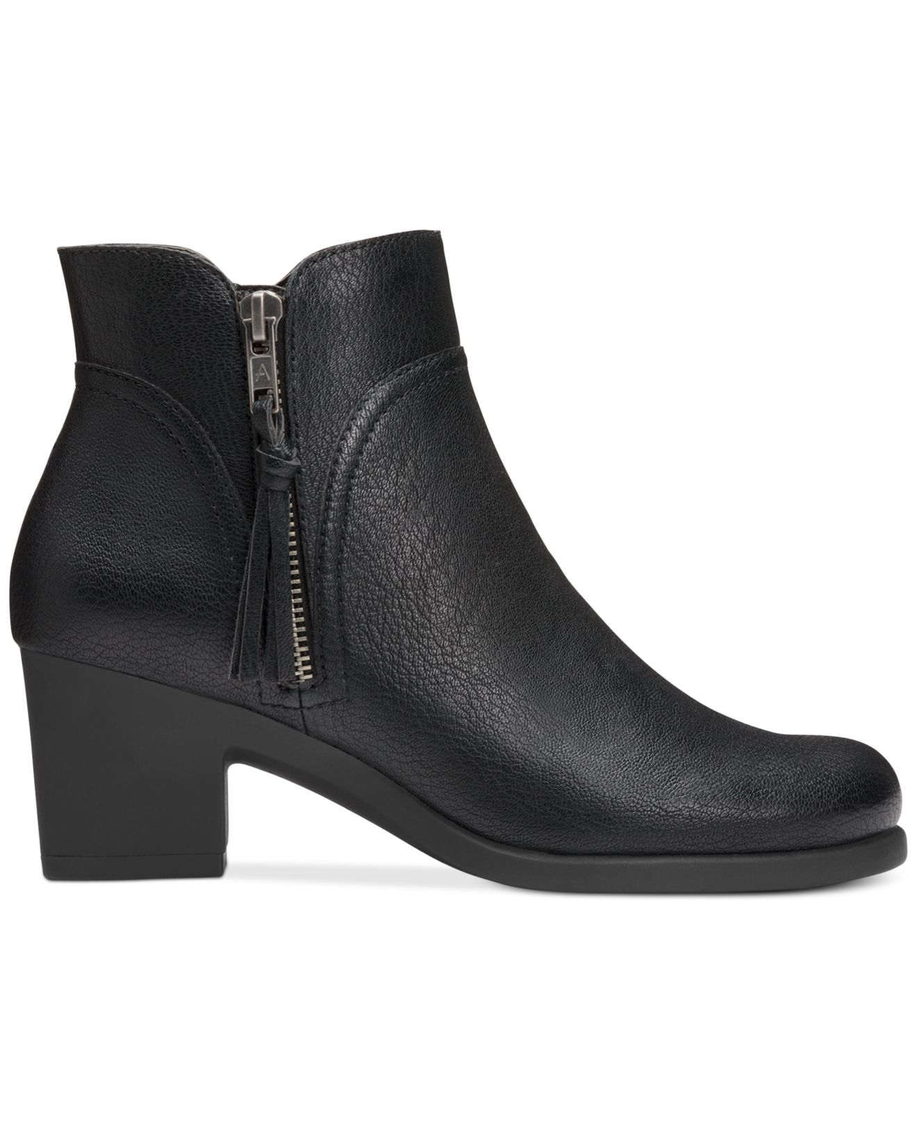 Aerosoles Acrobatic Ankle Booties in Black | Lyst