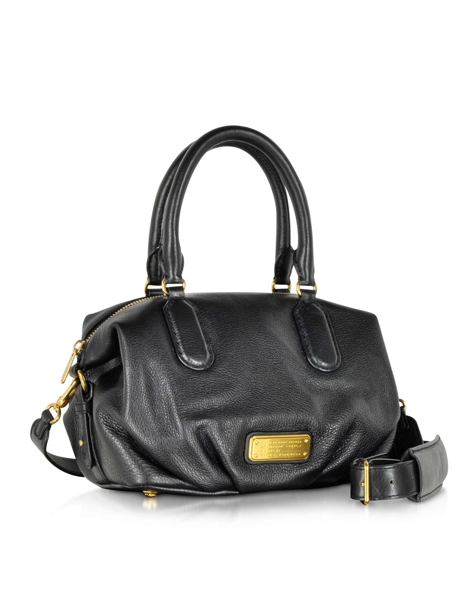 Lyst Marc By Jacobs New Q Small Legend Black Leather Shoulder Gallery Women S Marc Jacobs