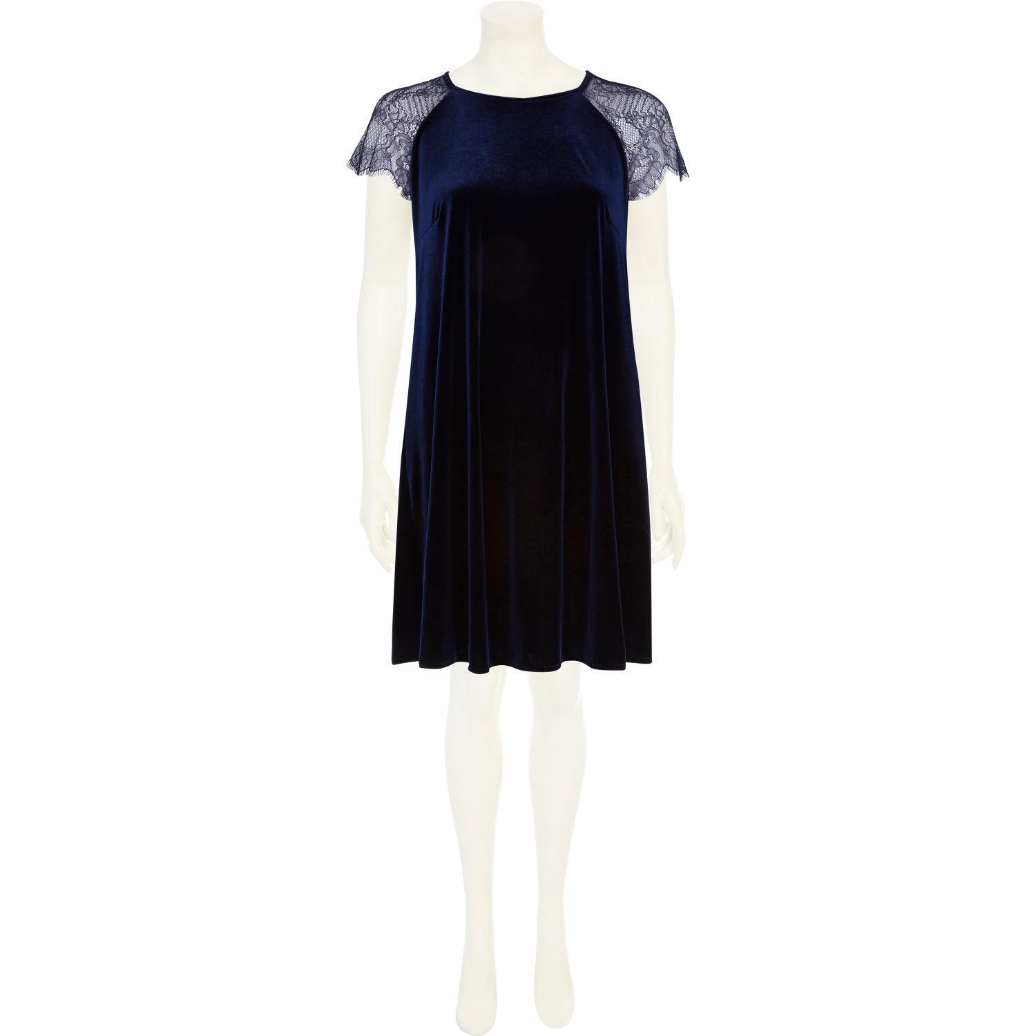 river island velvet dress