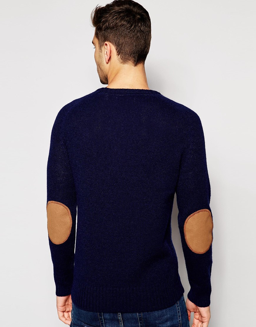 jumpers with elbow patches