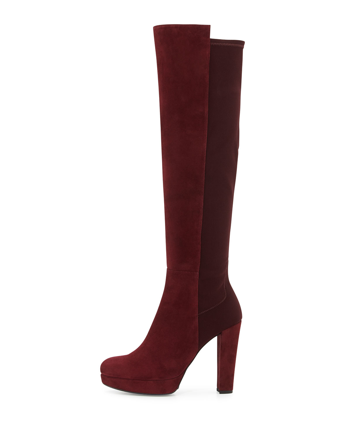 stuart weitzman platform booties