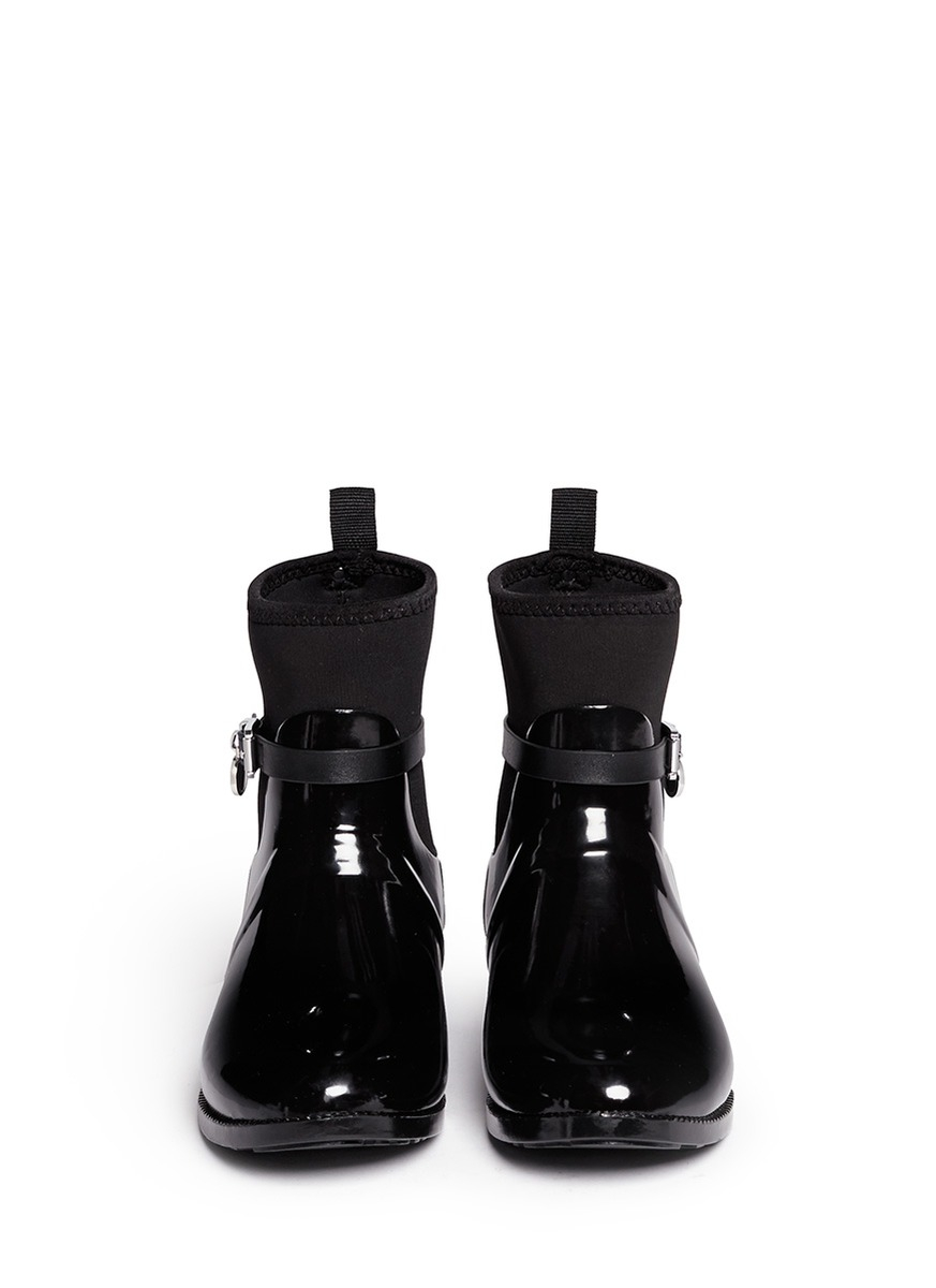 michael kors charm stretch rain boots