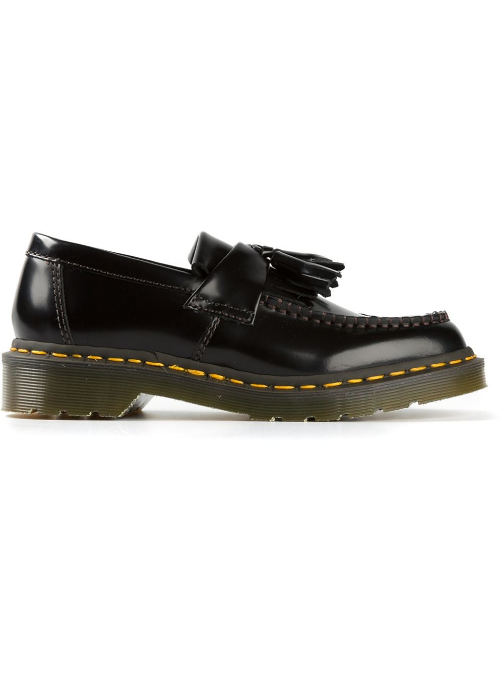 Dr. Martens Comme Des Garçons Tassel Loafers in Black | Lyst