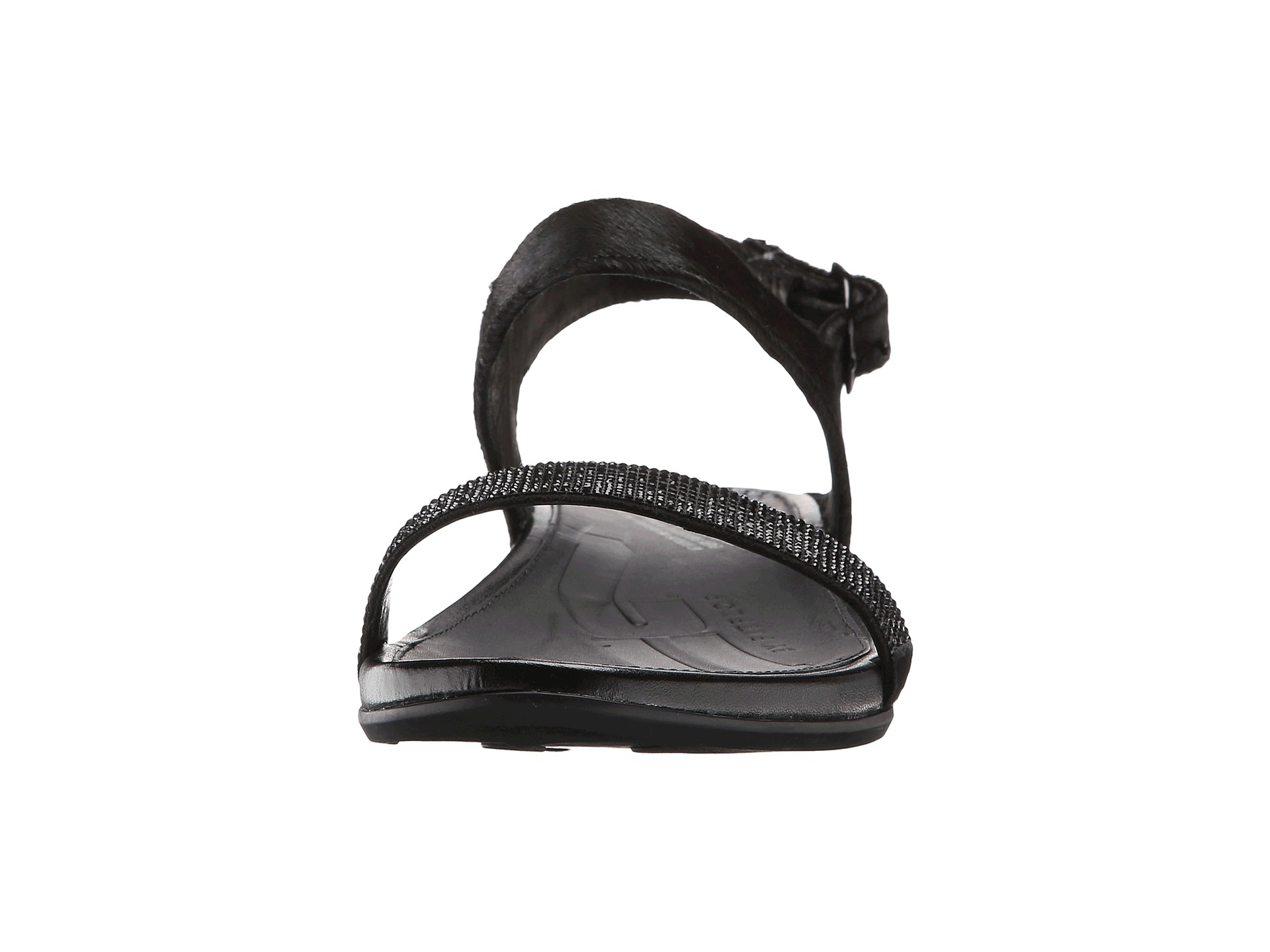 Fitflop Fur Banda Micro-crystal Sandal™ in Black - Lyst