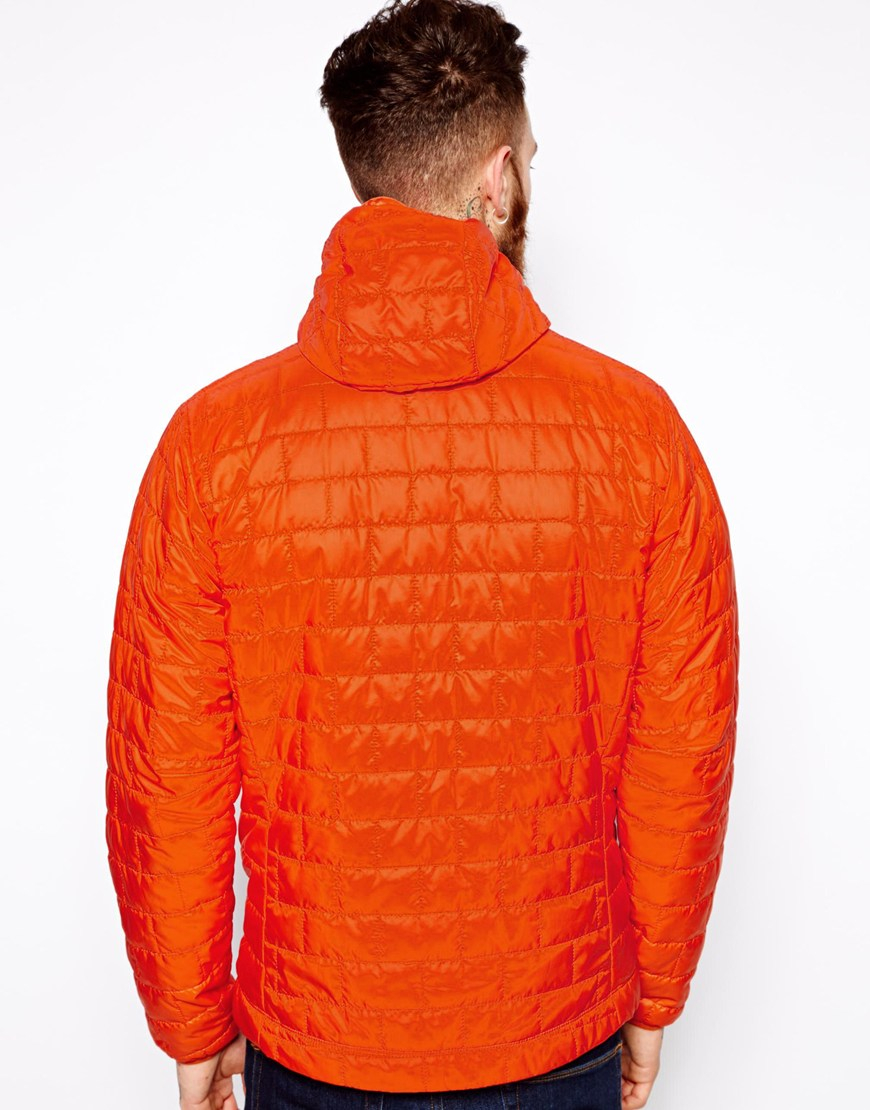 september gastvrouw Specialiseren Patagonia Nano Puff Hoody in Orange for Men | Lyst