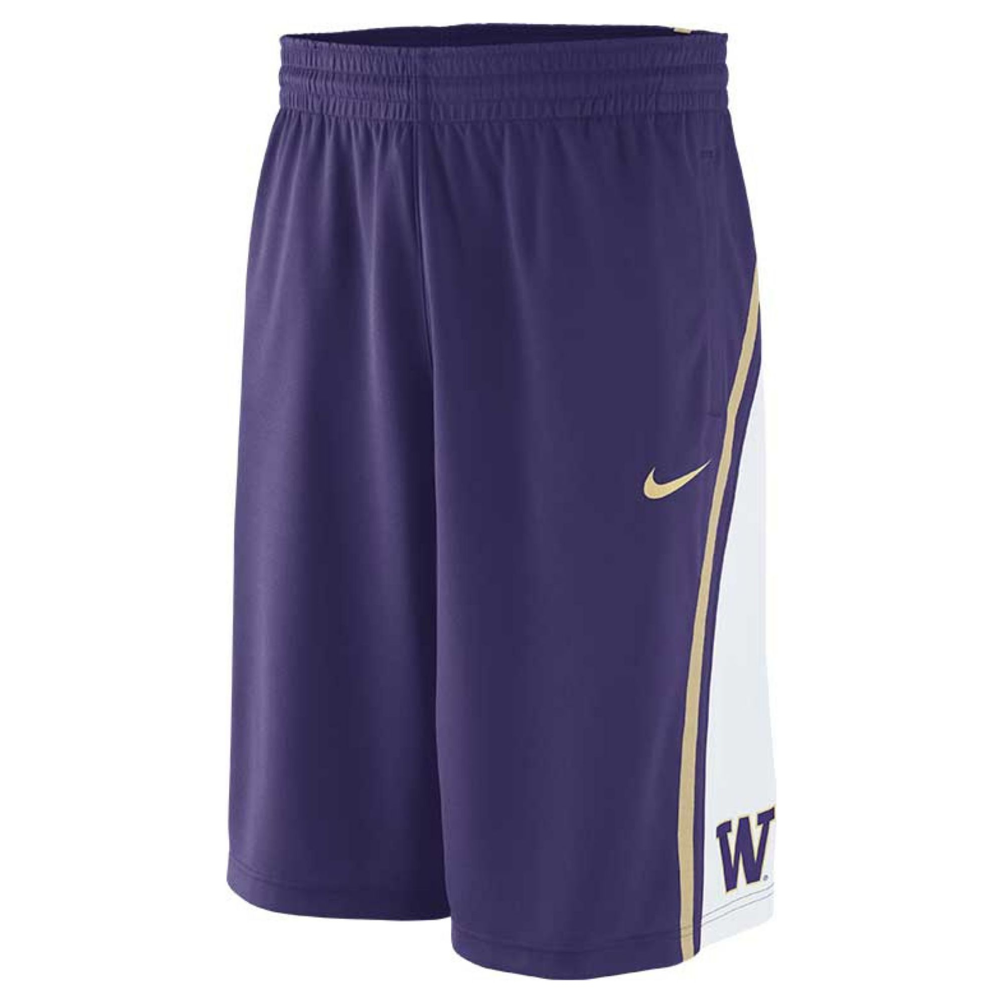 Nike Washington Huskies Replica Basketball Shorts in White for Men ...