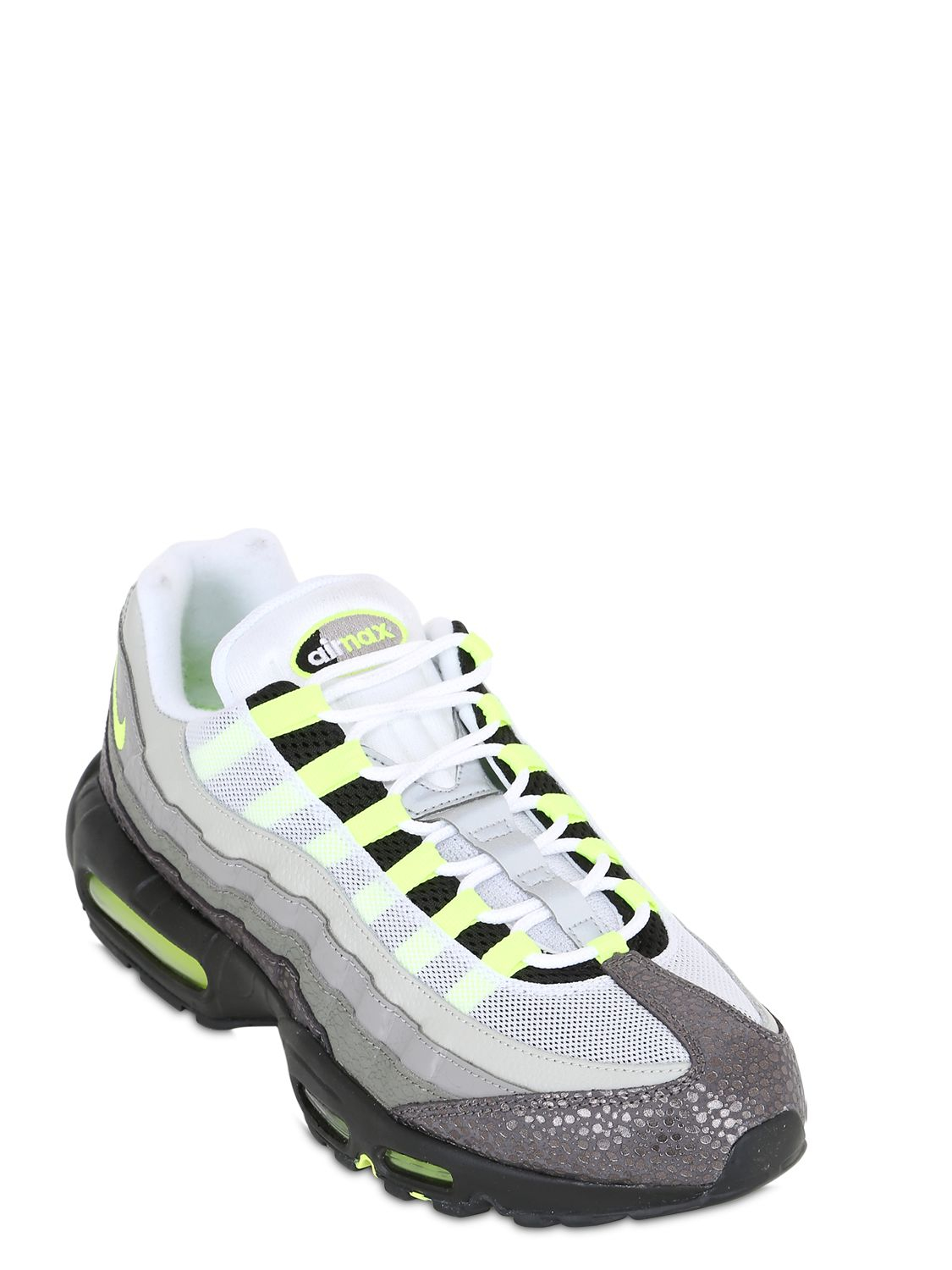 Nike Air Max 95 Original Premium Sneakers in Green for Men | Lyst UK