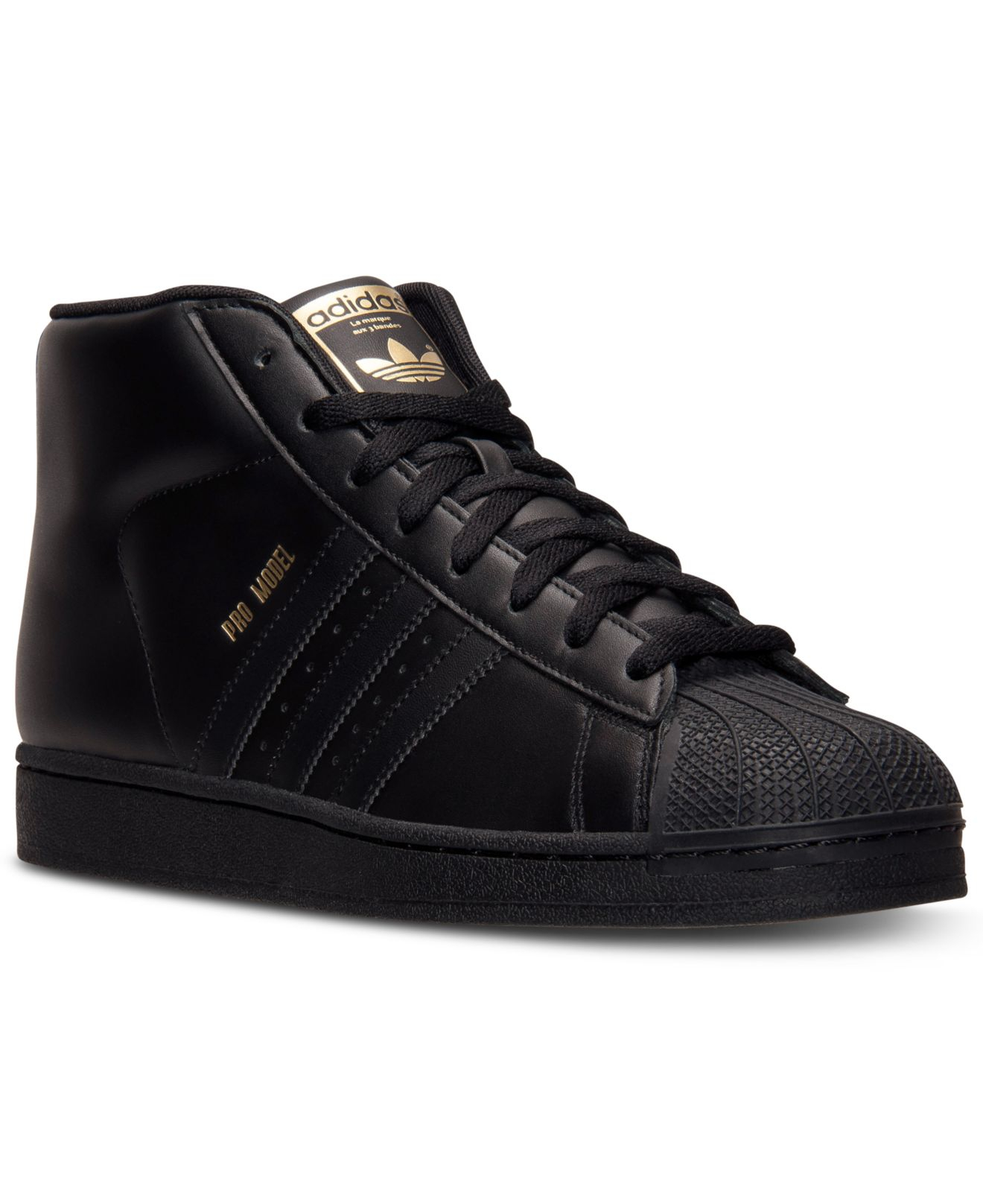 Lyst - adidas Men'S Pro Model Casual Sneakers From Finish Line in Black