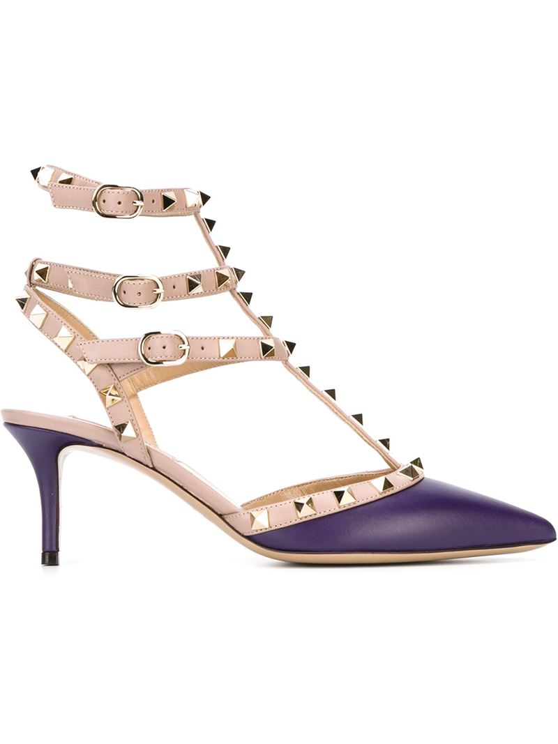 valentino purple shoes