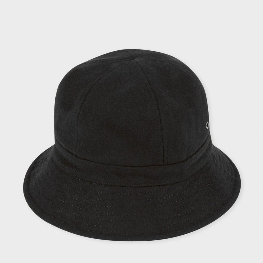 Paul Smith Men's Black Wool Bucket Hat for Men - Lyst