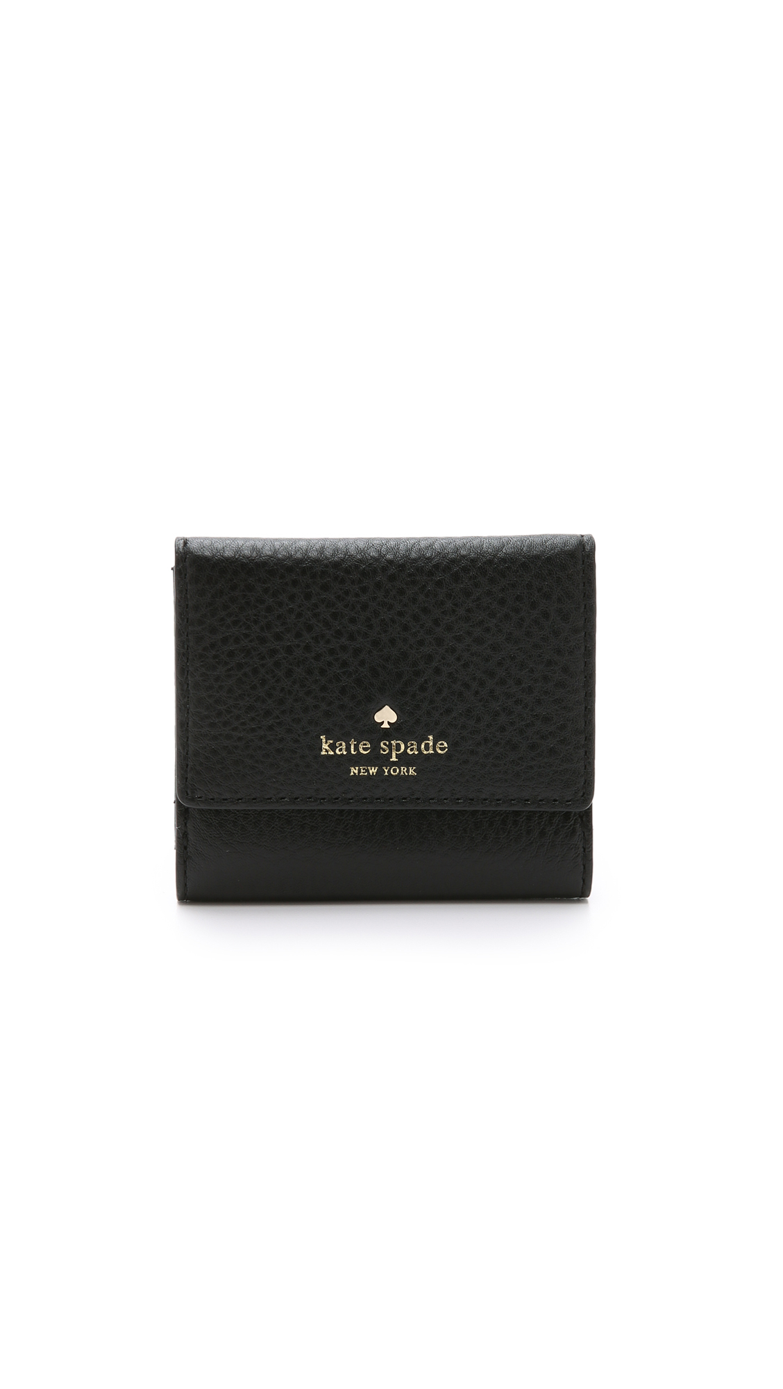 Kate Spade Tavy Small Wallet in Black | Lyst